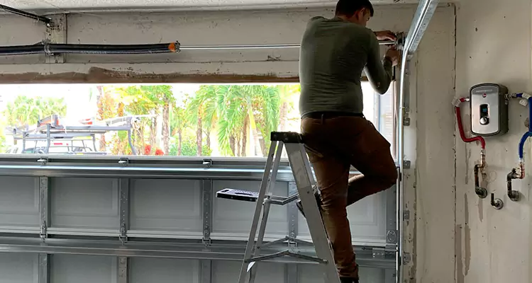 Garage Door Tension Spring Replacement in Keystone, FL