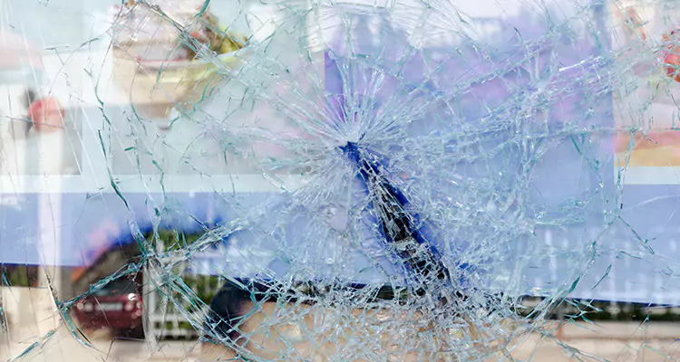Cracked Glass Balcony Door Repair in Keystone, FL