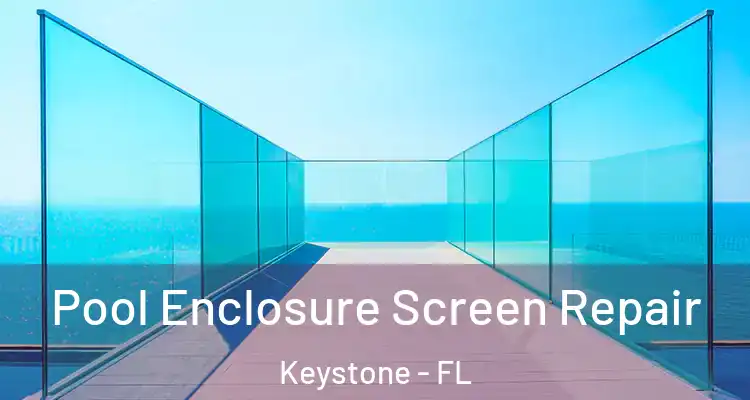  Pool Enclosure Screen Repair Keystone - FL